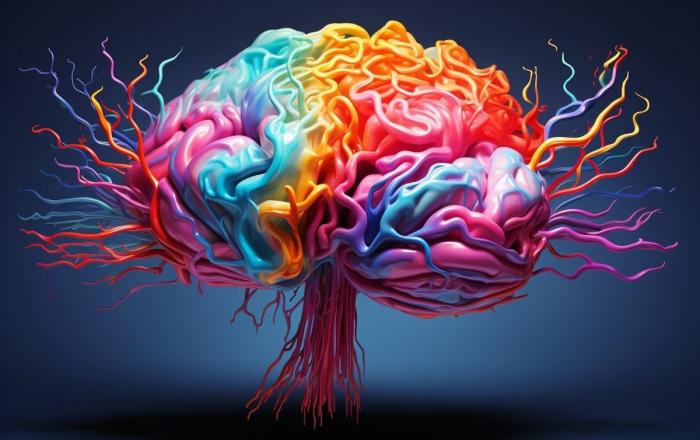 colored brain
